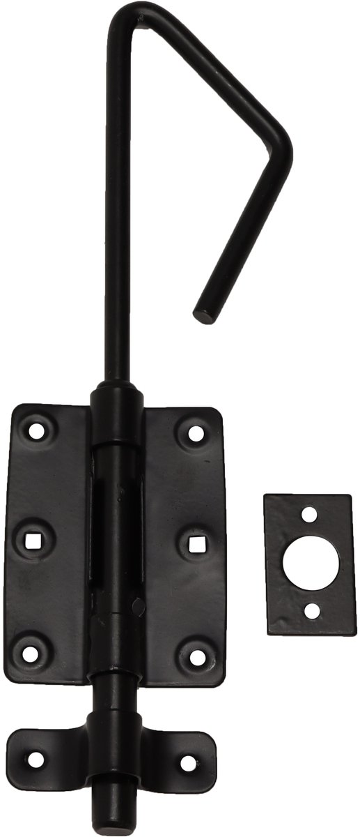 Wovar Staartgrendel Zwart Verzinkt 30 cm | Per Stuk
