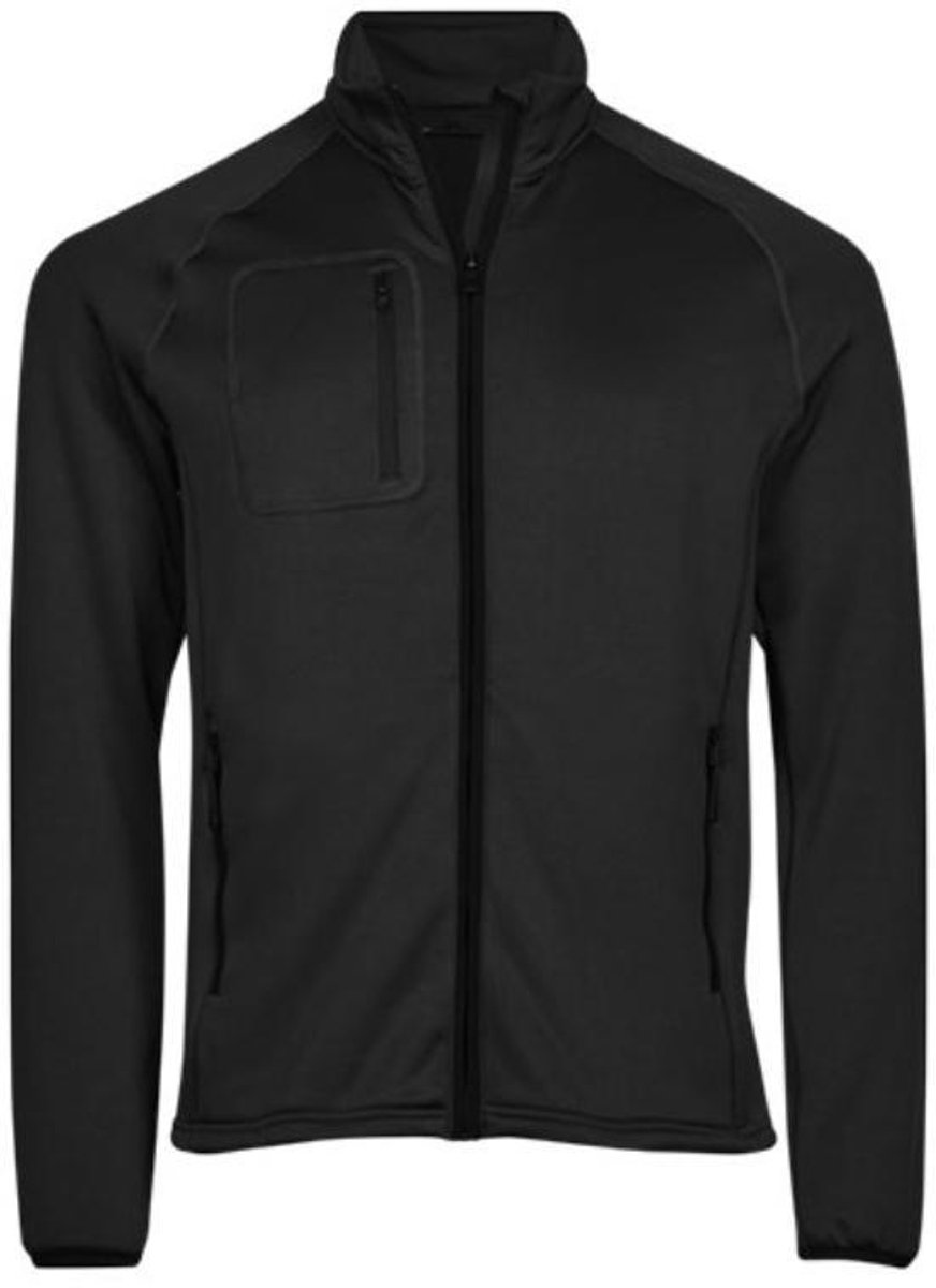 Tee Jays Stretch Fleece Jacket Zwart