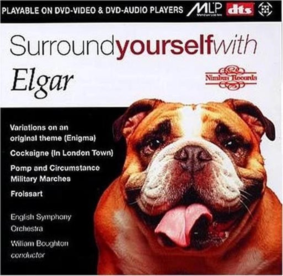 English Symphony Orchestra, William Boughton - Surround Yourself With Elgar (DVD Audio)