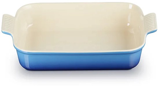 Le Creuset Plat à four Héritage Azur 32 x 24 cm / 4 litres