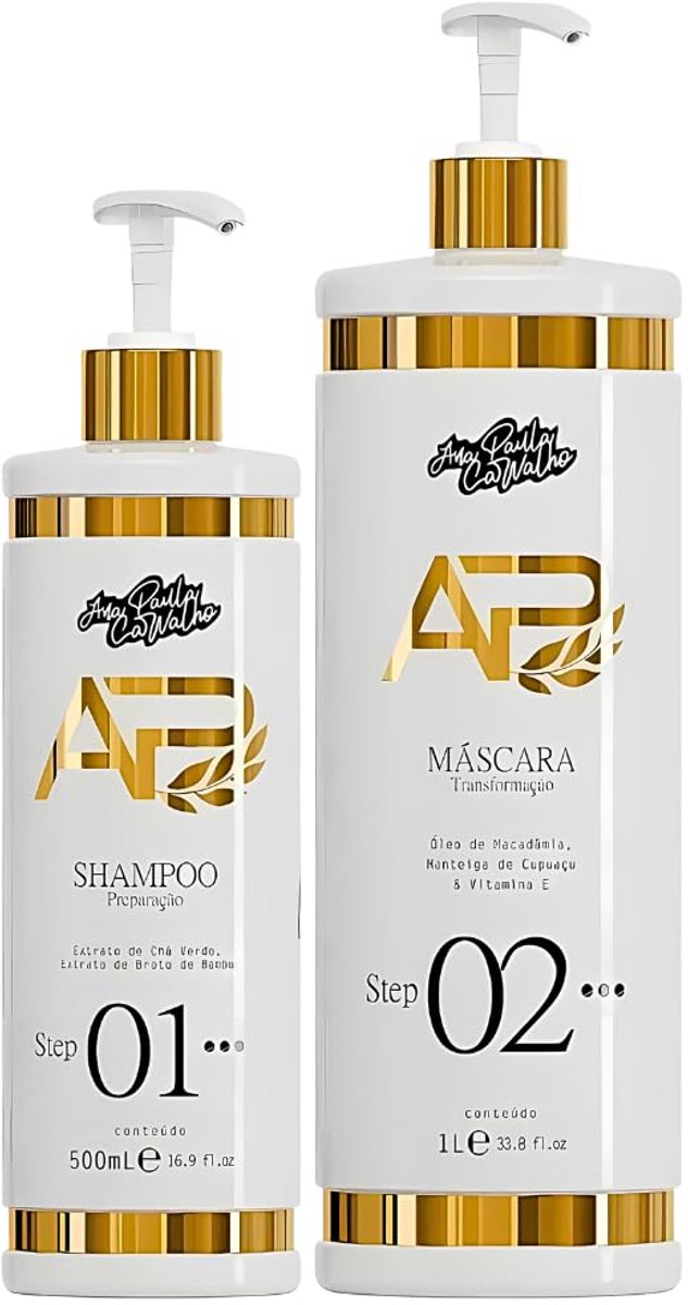 Ana Paula Carvalho | Liso Lambido Kit | 500 ml / 1000 ml