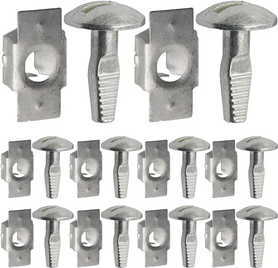 Verstelbare werkbank hondenstop 19/20 mm rail glijdende sleufklem voor