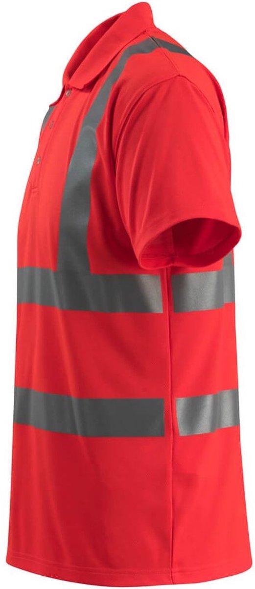 Mascot Safe Light Poloshirt 50593-976 - Hi-Vis rood - L