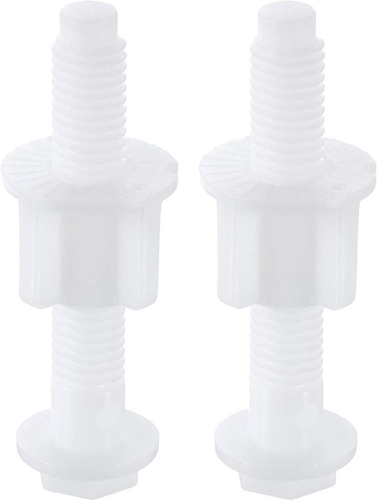 Deurbuffer rubber 35mm wit 2st - Deltafix