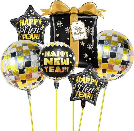 Kerstkaart ster 2026 goud - Kerstkaarten
