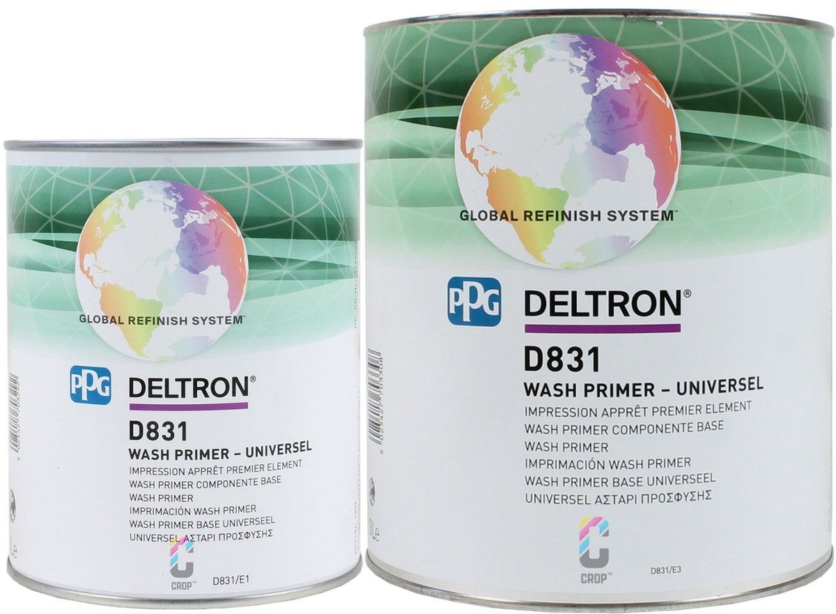 PPG D831/E3 2K Wash Primer in Blik 3 liter
