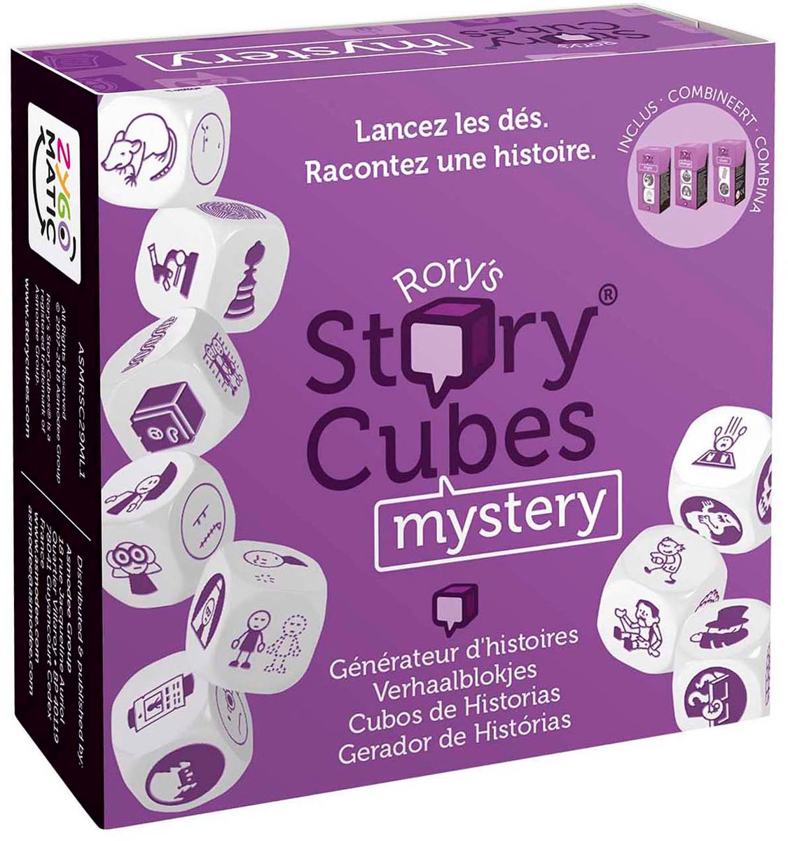 Rory's Story Cubes Mystery - Dobbelspel