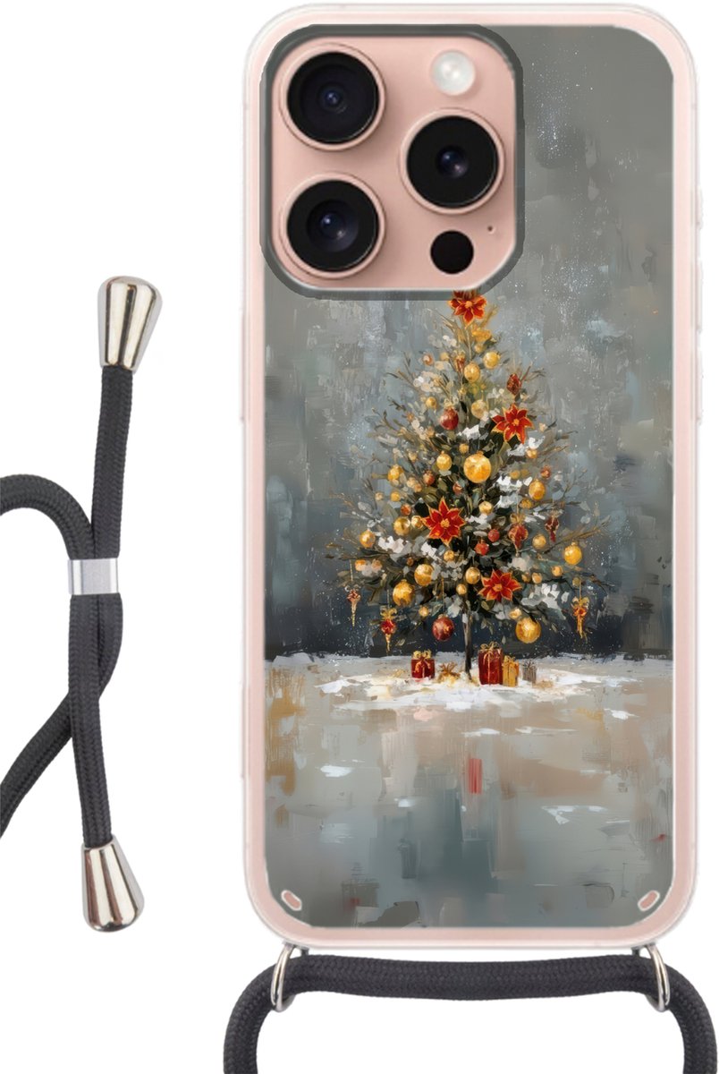 Kerstboom - Cadeaus - Rood - Goud