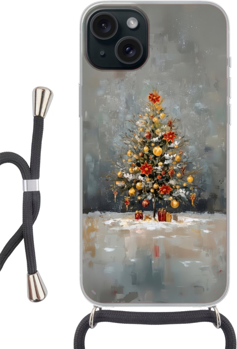 Kerstboom - Cadeaus - Rood - Goud