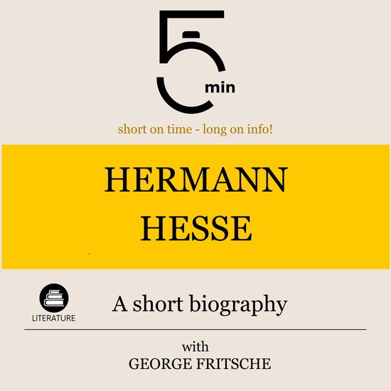 Hermann Hesse: A short biography - cover