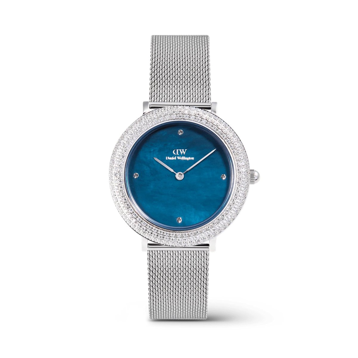 Daniel Wellington - Crystalline Bezel Arctic Blu Mop - DW00100825 - Dames - Horloge - Ø32