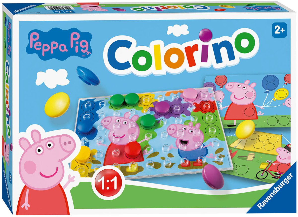 Ravensburger Peppa Pig Colorino - Educatief spel — afbeelding 2