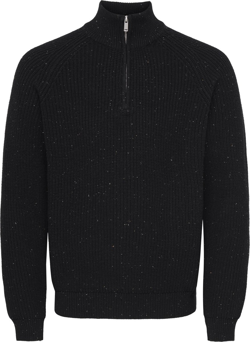 Only & Sons Logan Reg Naps High Neck Knit Heren Sweater BWSL Zwart