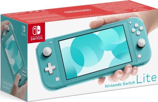 Nintendo Switch Lite Turquoise - Handheld console - Compact