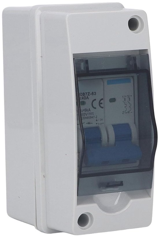 Disconnect Module Distribution Box Disconnect Switch - Miniature Circuit Breaker - IP65 Distribution Box ...