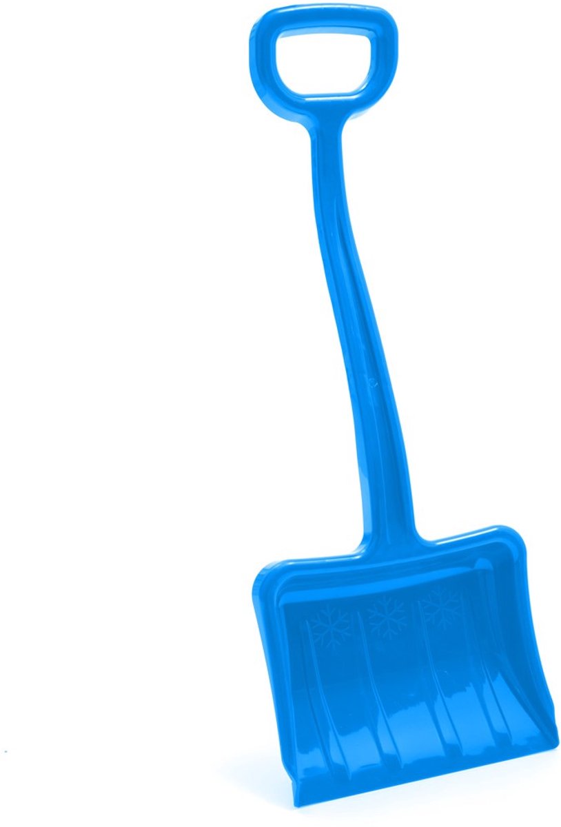 Baby Mix - Speelgoedschep - Ergo sneeuwschep 70 cm blauw kunststof - sneeuwschep - kinderschep - speeltuinschep - buitenspeelgoed - ergonomisch