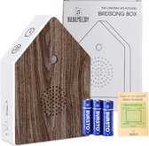 Amido Vogelgeluiden Huisje met Sensor, Incl. Batterijen en 5