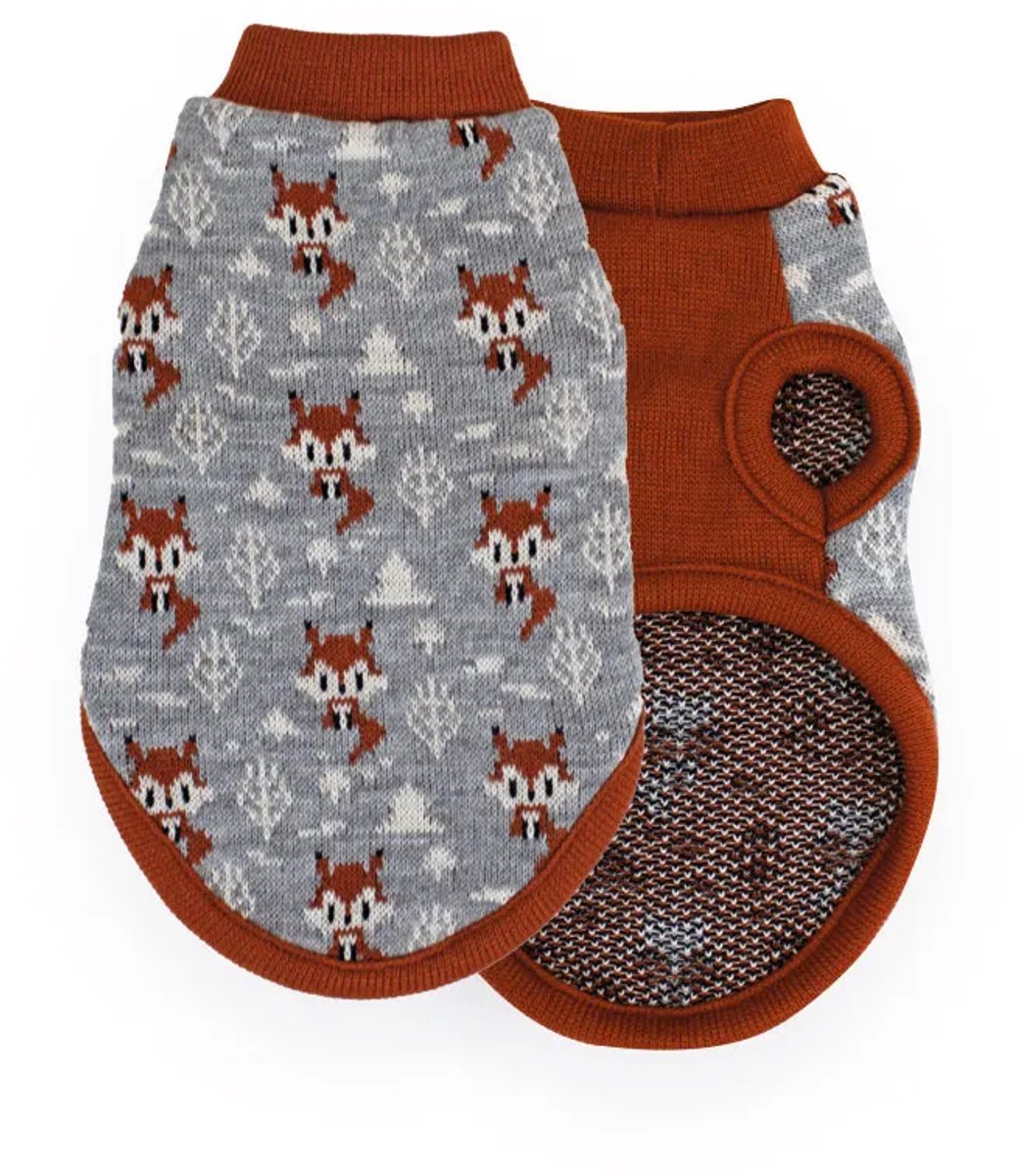 Mi&dog Fox Hondentrui Grijs 45 cm