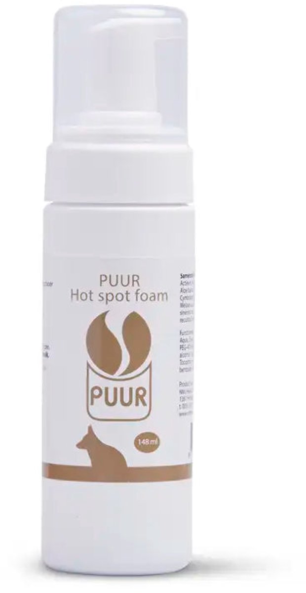 PUUR hotspot foam (148ml) - Natuurlijke Hondensnacks - Bellobox
