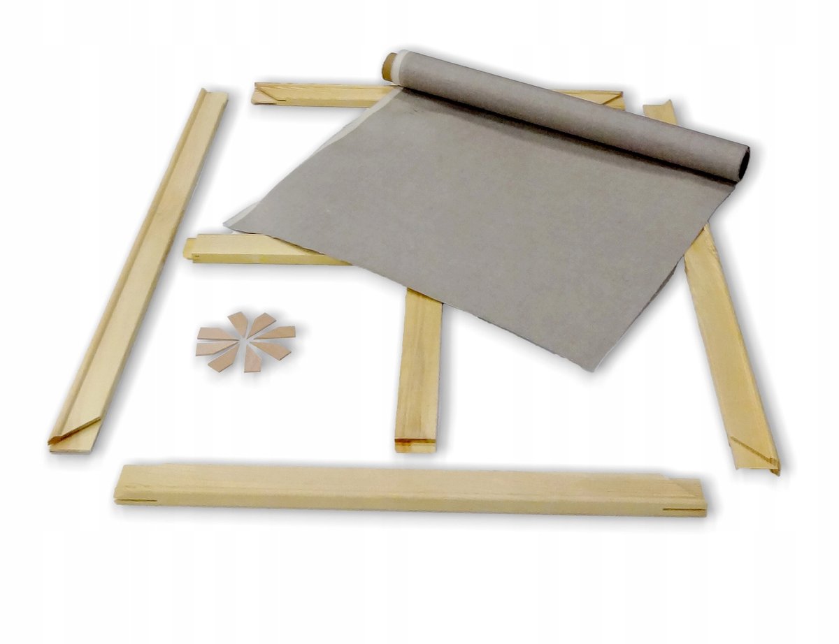 Linnen schilderdoek 200x250cm 410g/m² - Zelfmontage