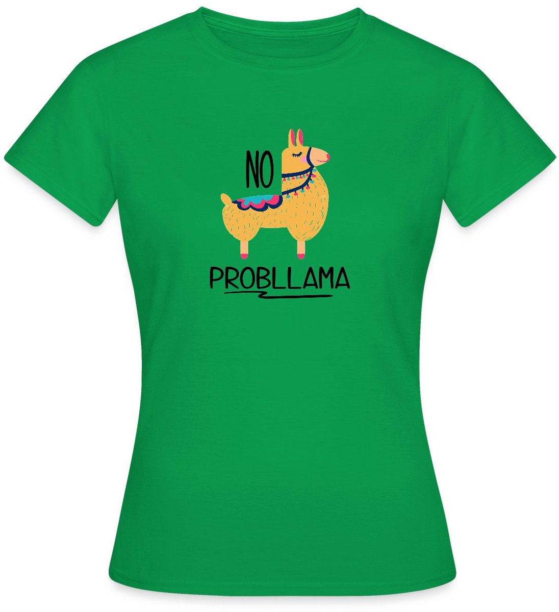 No Probllama T-Shirt Dames