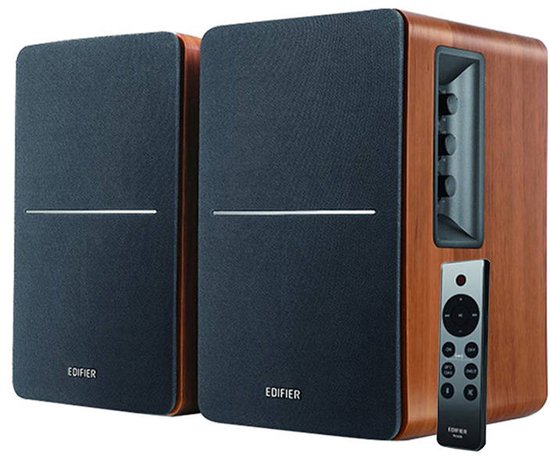 Edifier R1280DBs - Actieve boekenplank speakers - Bluetooth - Subwooferuitgang - Afstandsbediening