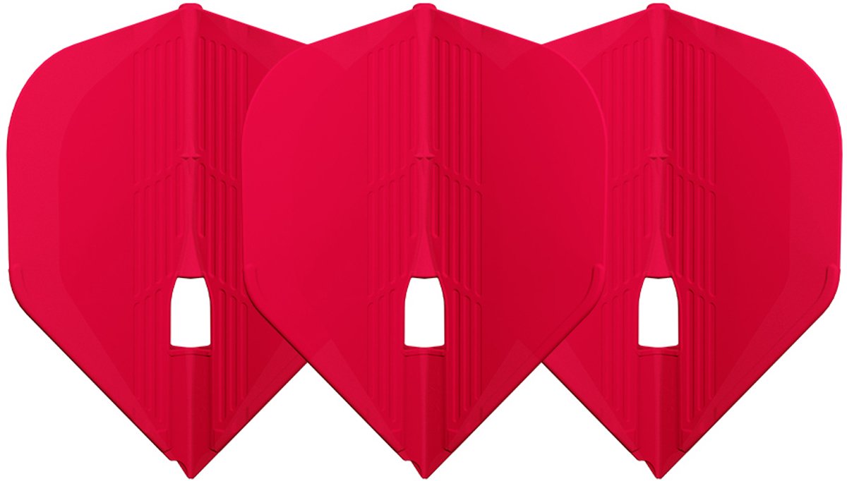 L-Style Champagne Flight Kami L1 Standard Red - Dart Flights