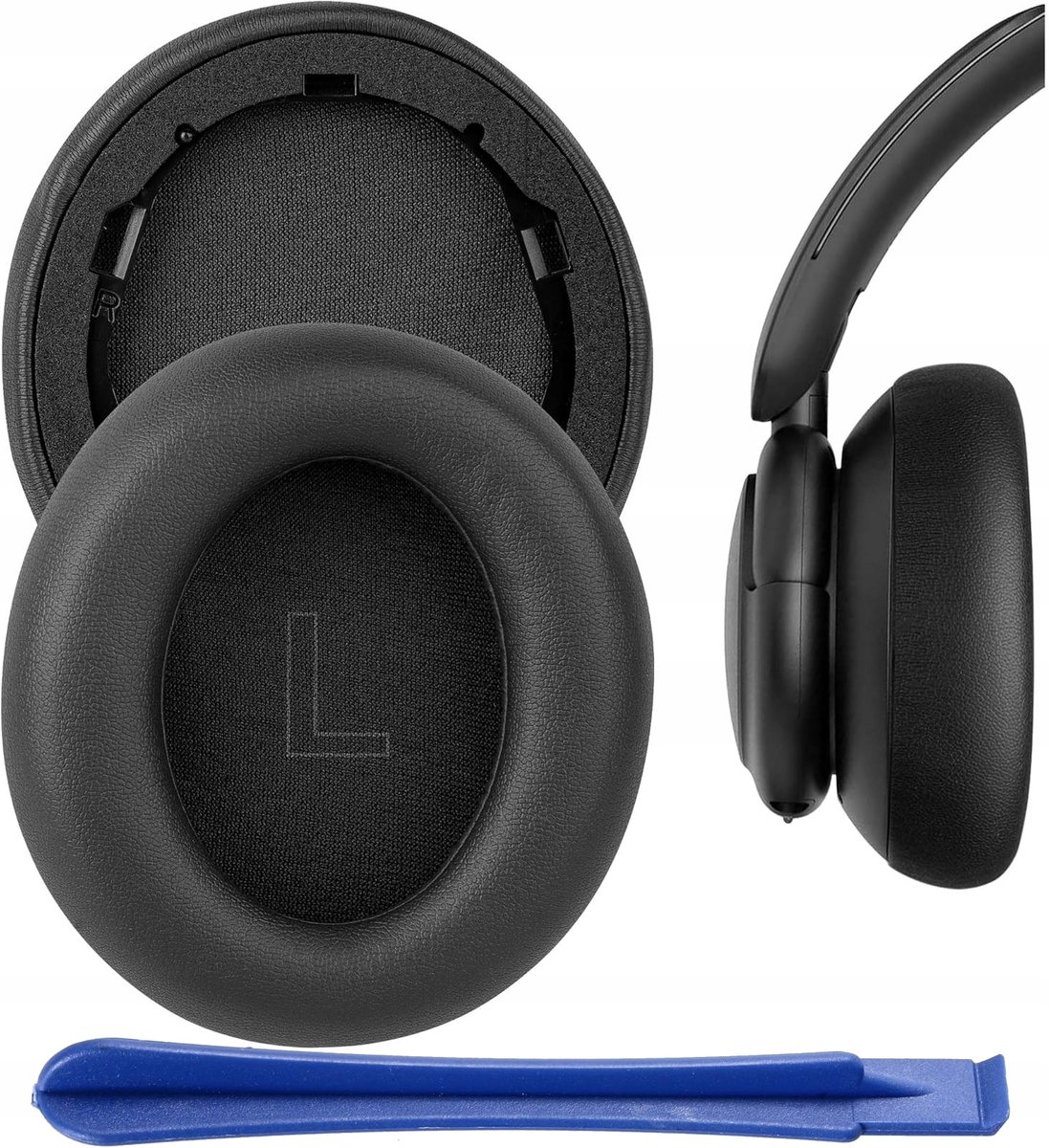 Oorkussens voor Anker Soundcore Life Q30/Q35 - Zwart + Gratis Tool
