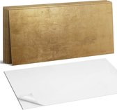 Coloray Plaktegels - Abstracte achtergrondtextuur Wandtegel Zelfklevend - 60 cm x 30 cm - Geel Plaktegels - 6 stuks - Rechthoek PVC Tegels - Plaktegels Keuken - Zelfklevende Vloertegels Badkamer - Vinyl Tegels Zelfklevend - Zelfklevende Wandtegels