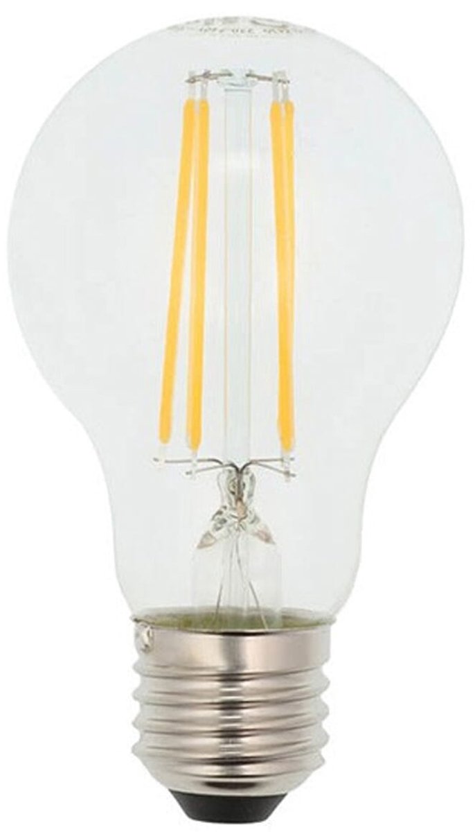 VITO LED Filament Lamp A60 E27 - 8W (vervangt 75W) - 1000lm - 2700K - Ø60mm - 220-240V - Energiezuinig