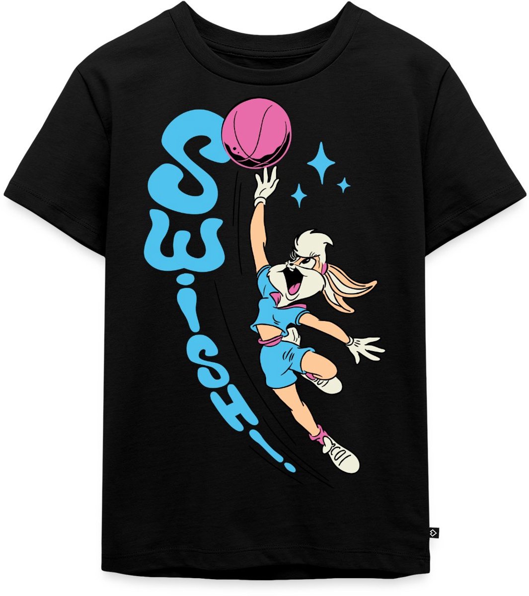Looney Tunes Lola Bunny Swish! Basketball Ontwerp Kinderen Premium Bio T-shirt