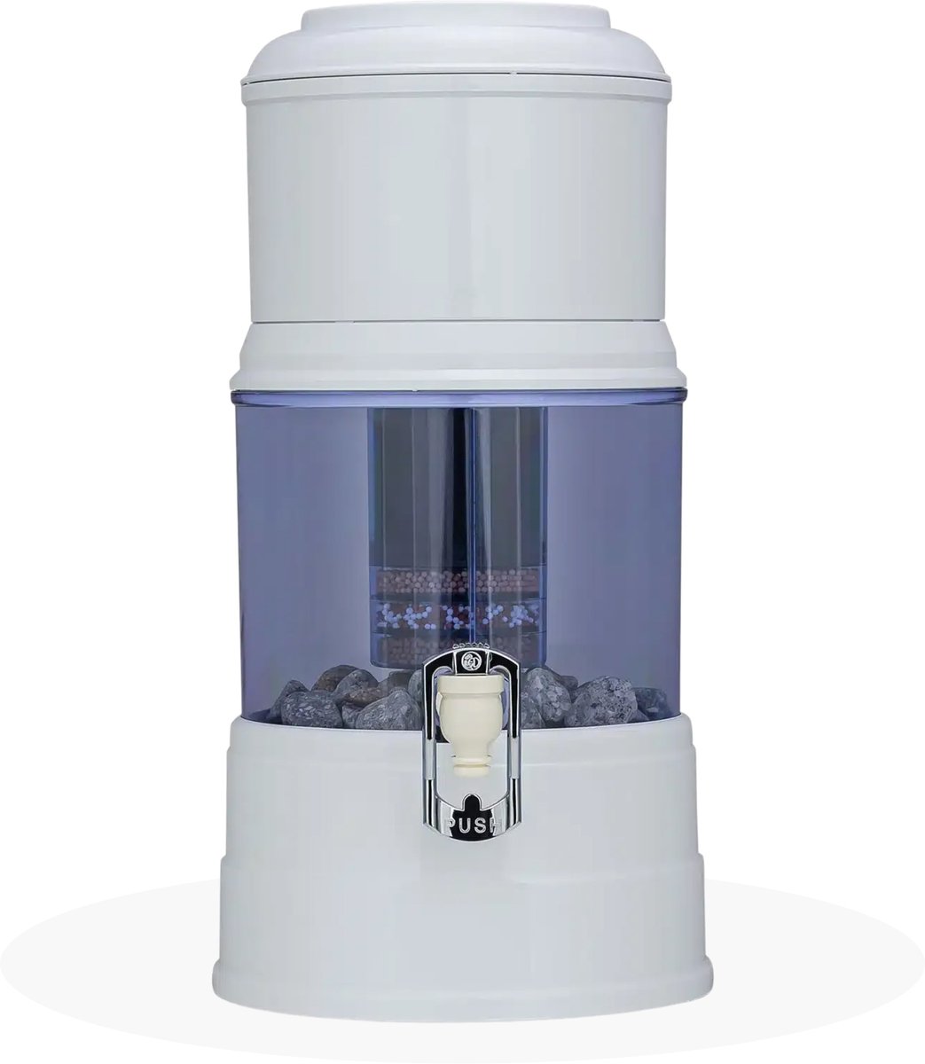 Aqualine 5 waterfilter – ABS kunststof – 5 liter – pH neutraal filter - schoon drinkwater – BPA-vrij