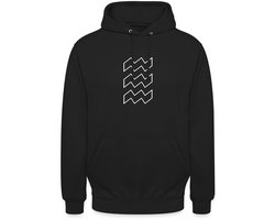 Eindhoven Stad Vibe Logo Icoon Outline Hoodie Unisex