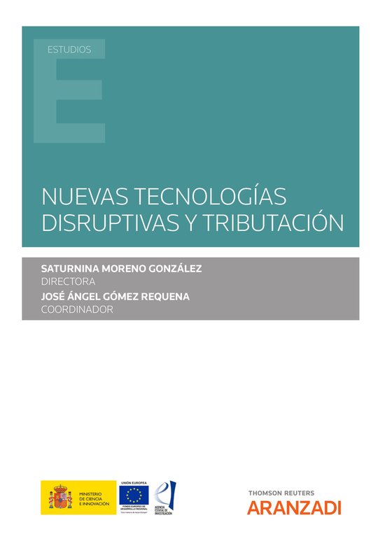 Nuevas tecnologías disruptivas y tributación - cover