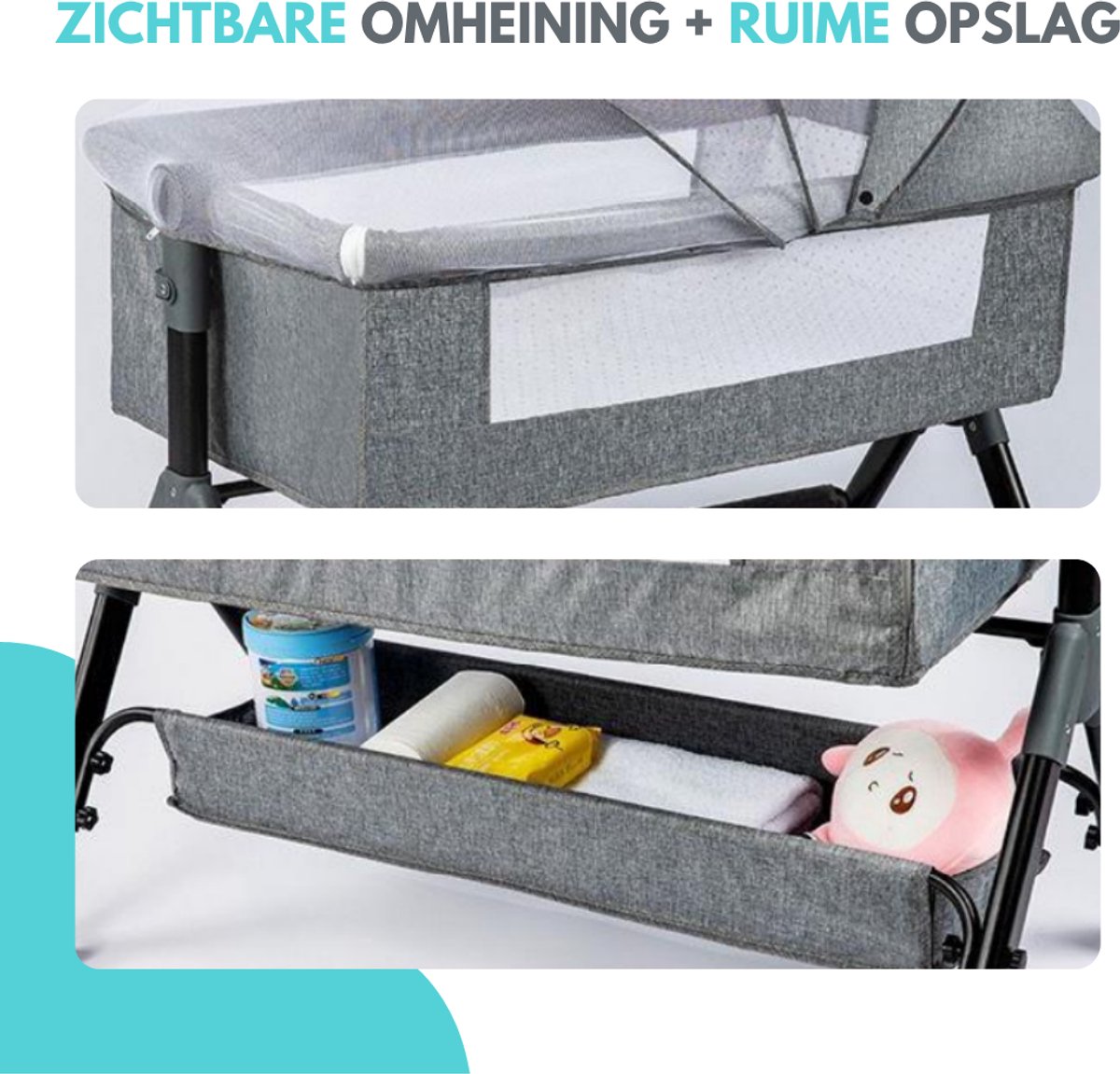 Livista Livista 3-in-1 Babybed - afbeelding 2