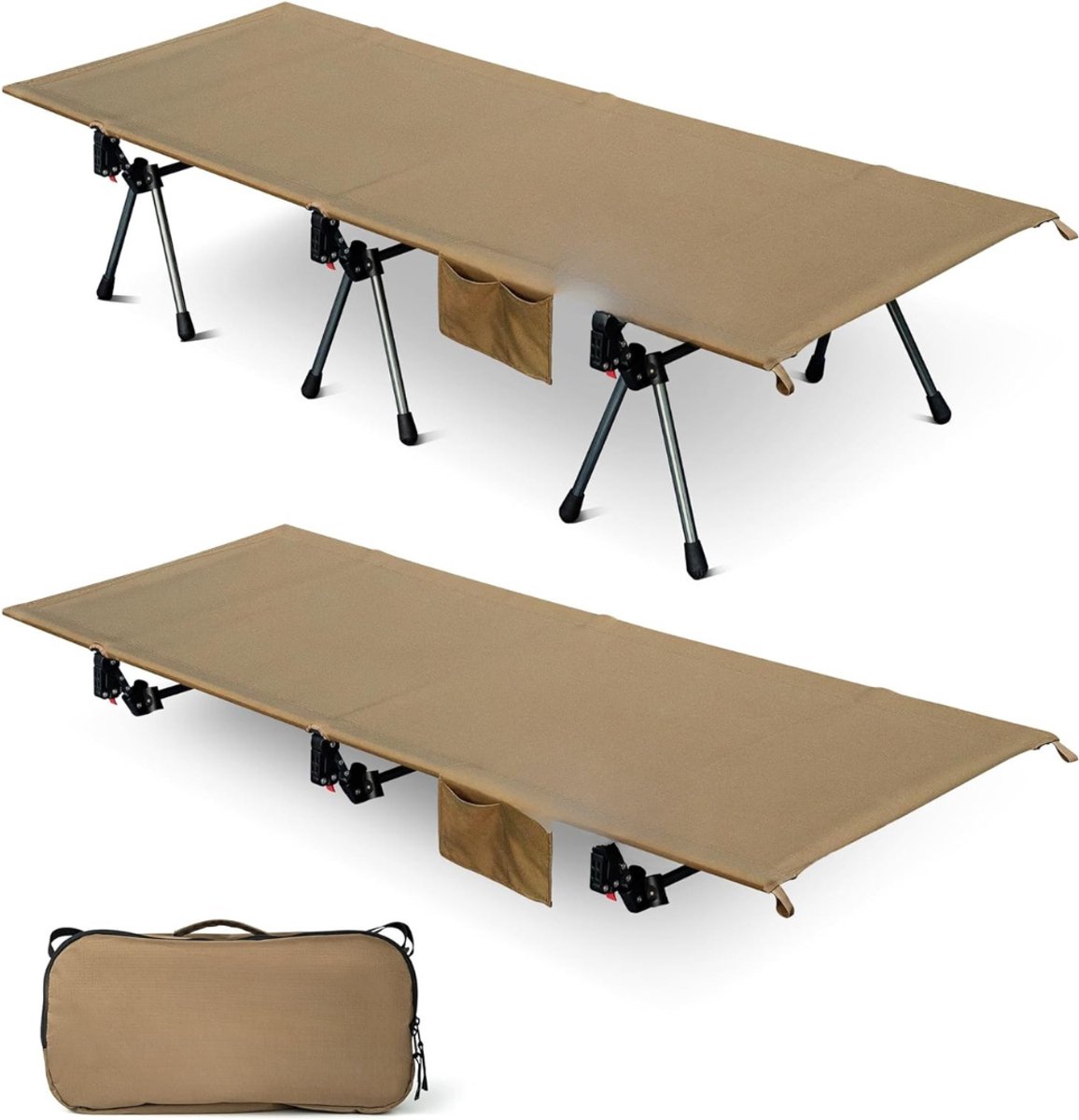 Lexium Veldbed - Kampeerbed - Veldbedden - Veldbed Kamperen - Kampeermatras