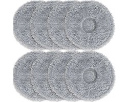 Dweilmatten (geschikt voor Dreame L10s Ultra, L10 Ultra, L10s Pro, Xiaomi X10+ 8-delige verpakking)