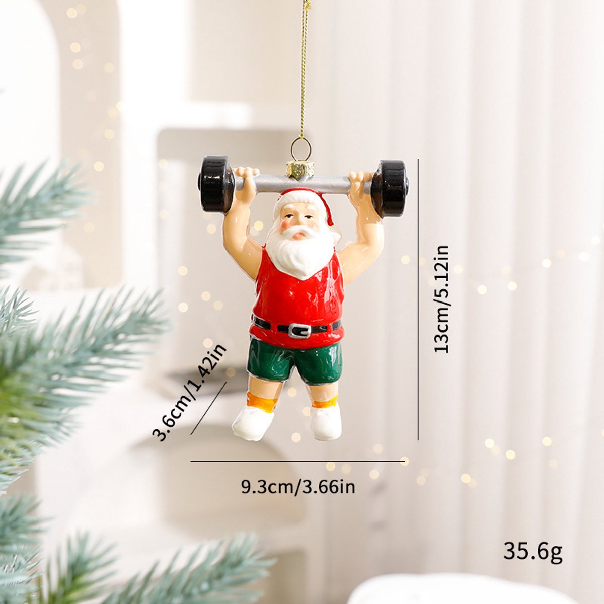 Zelfgemaakte kerstversieringen voor senioren - Kerstversieringen en ornamenten - senioren - gewichtheffen