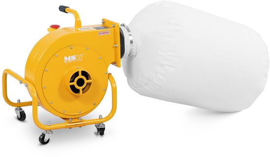 Mobiel afzuigsysteem - 850 m³/u - 56 L - voor hout - MSW