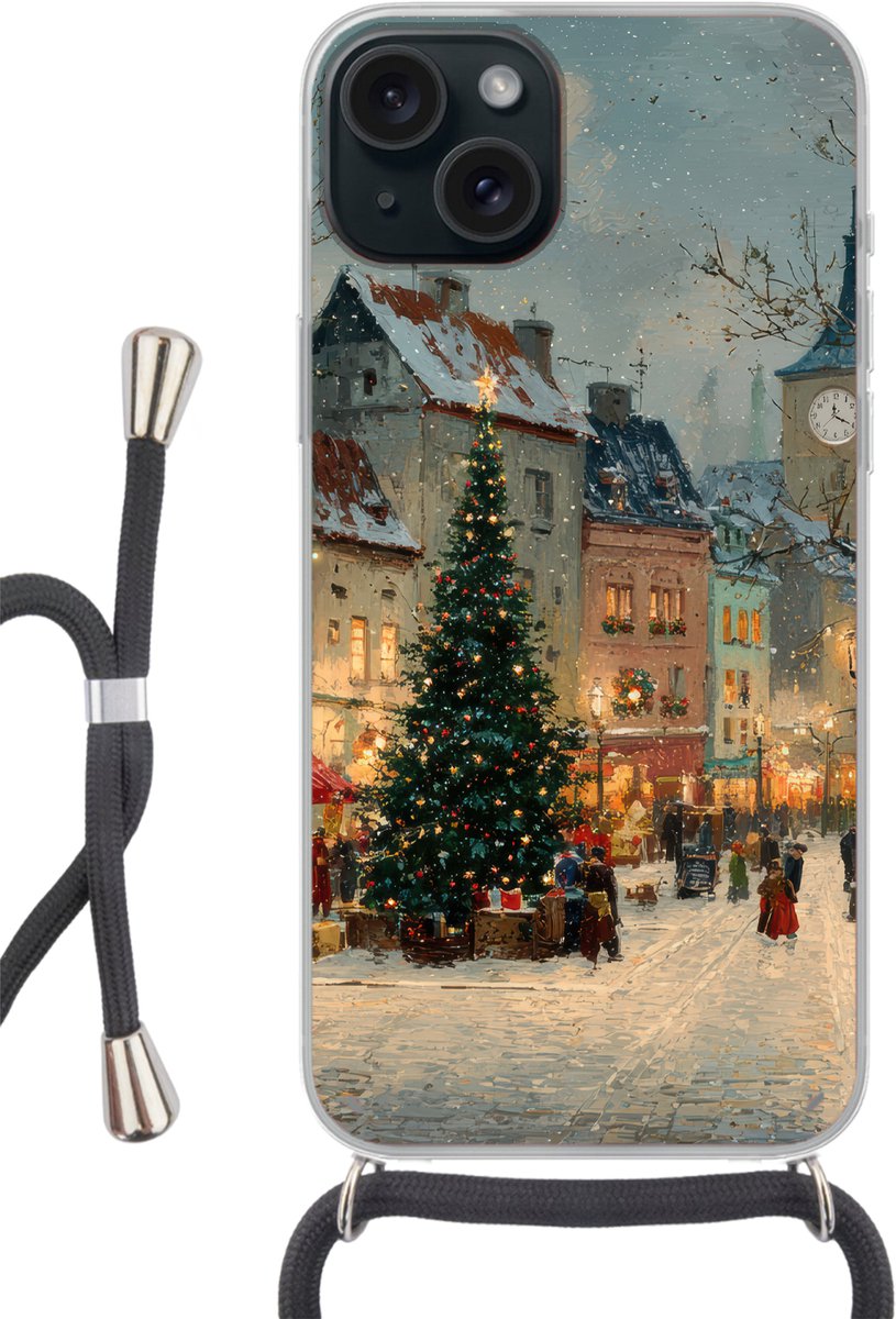 Kerstsfeer - Stadsplein - Kleurrijk