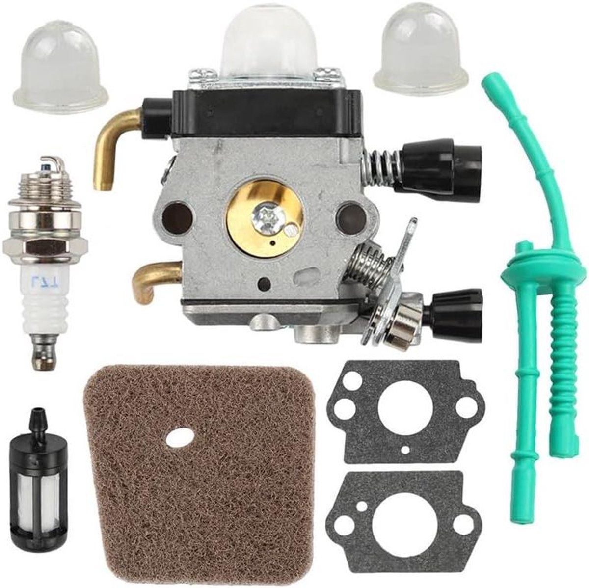 CSGoods - Carburateurset voor trimmers met luchtfilter, brandstofdriver en bougieset