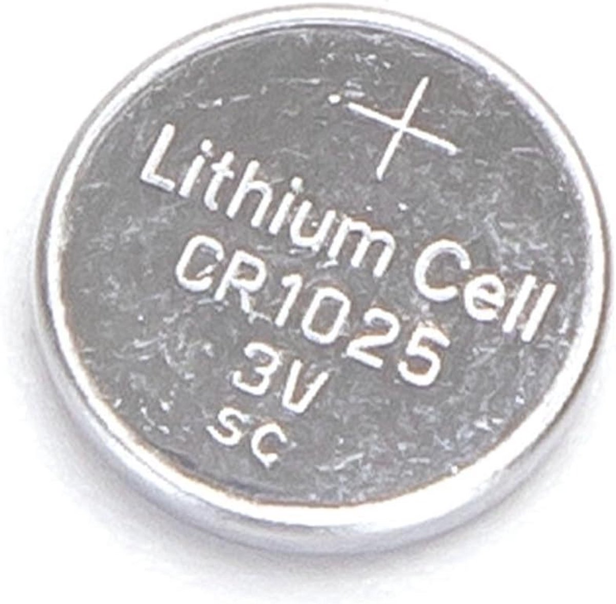 3V Knoopcel Batterij CR1025 (2 Stuks) voor Elektronica