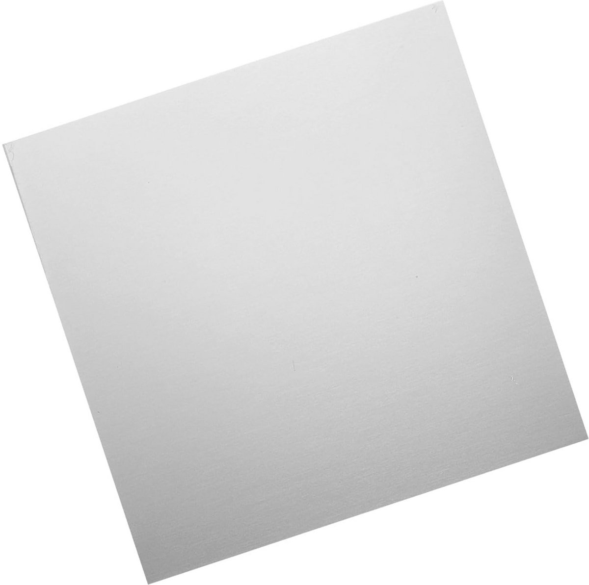 RVS Plaat 25x25cm - 0.8mm Dik 304 Roestvrij Staal Plaat voor Knutselen en Reparatie