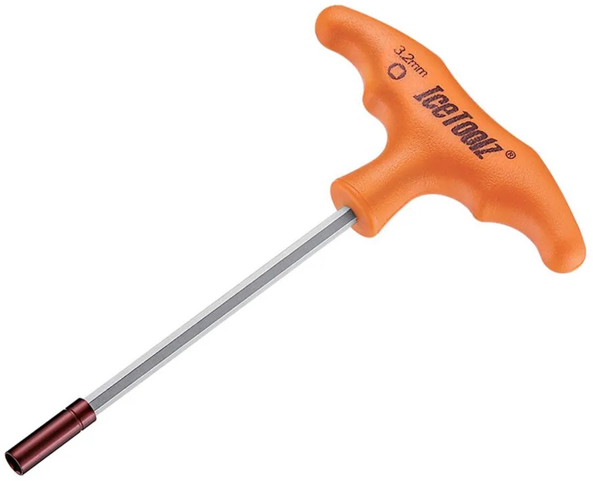Spaaknippelsleutel IceToolz 12C7 voor 5.5mm zeskante nippels