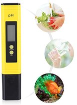 Digitale pH-meter, LCD tester 0,01 resolutie 0-14,00 meter watermeetbereik, automatische kalibratie voor aquarium, zwembad, drinkwater