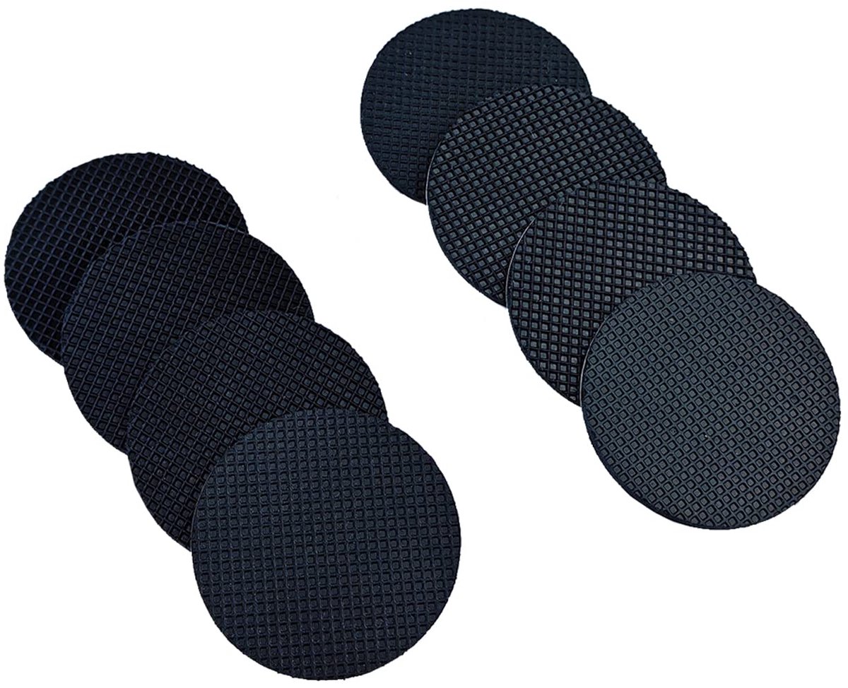IMPERATORIS® Meubelonderzetter 16 ronde stuks - Wit - Vloerbescherming - Viltjes - Bankonderzetter - Stoelpootdoppen - Stoel Onderzetter