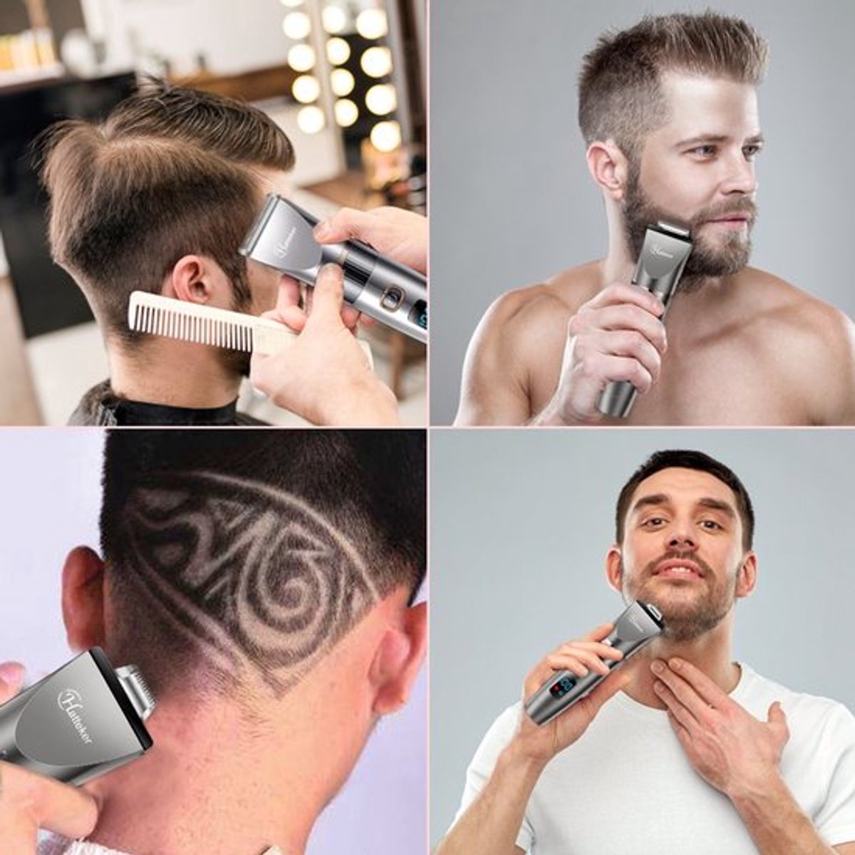 HATTEKER Tondeuse voor Mannen - Baardtrimmer thumbnail 5