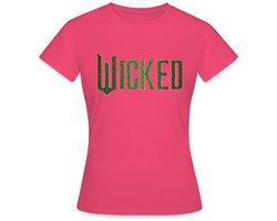 Wicked Ontwerp Logo T-Shirt Dames
