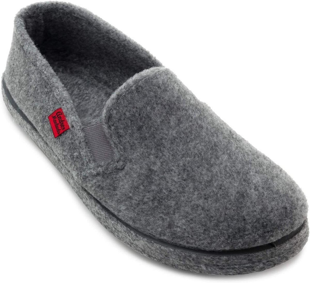 Unisex Pantoffels met Gesloten Hiel - Vilt en Antislip Rubberzool