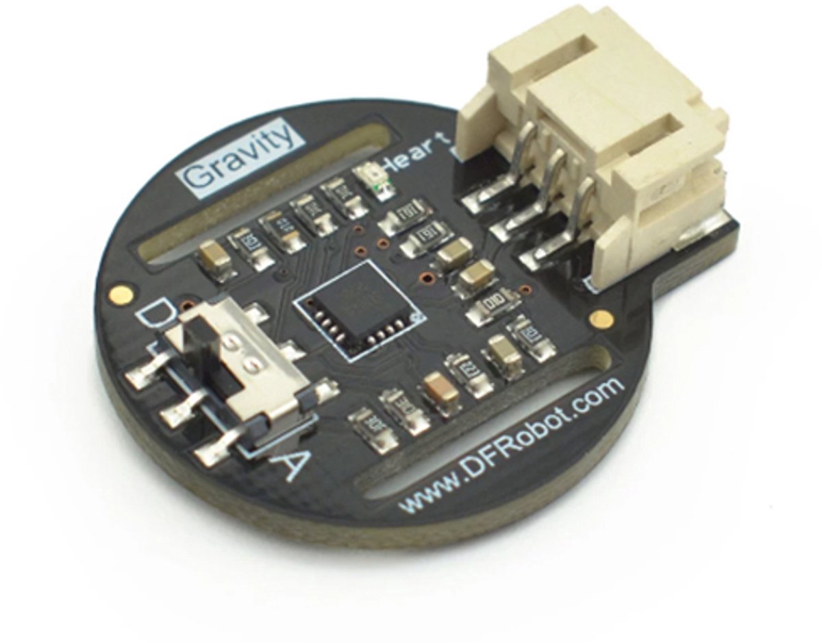 DFRobot SEN0203 – Gravity PPG Hartslag Sensor (Analoog/Digitaal)
